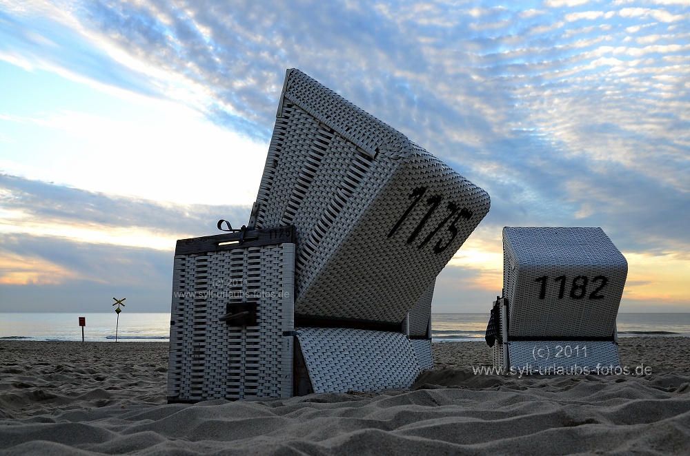 Sylt Strandkörbe