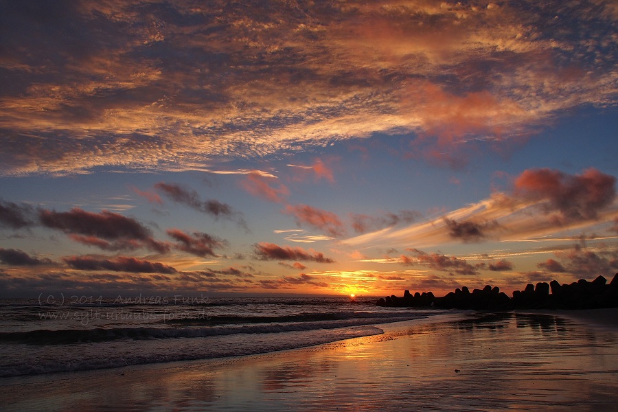 Sylt Hörnum Odde traumhafter Sonnenuntergang