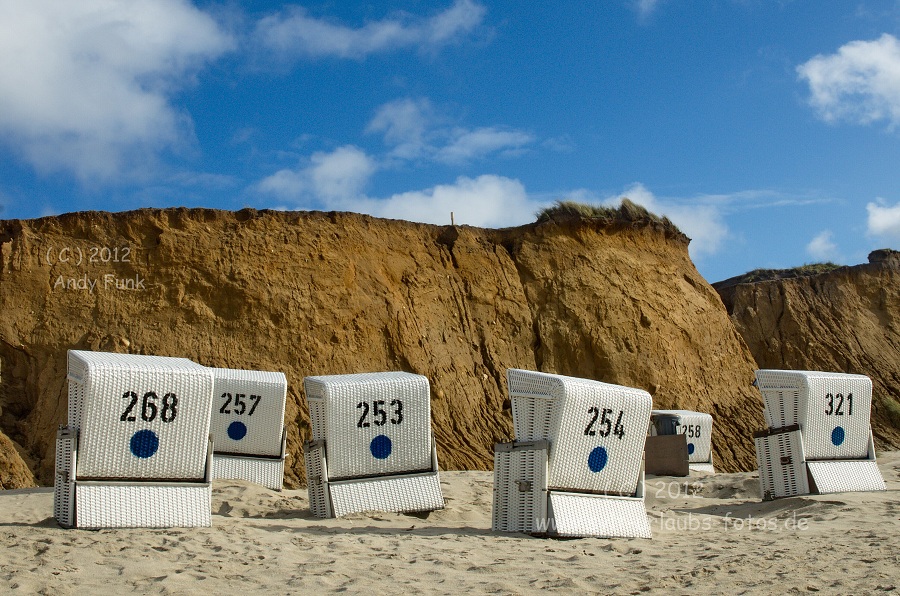 Sylt - Kampen Strand / rotes Kliff