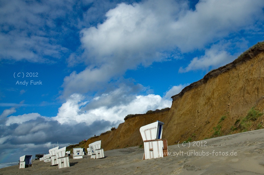 Sylt - Kampen Strand / rotes Kliff