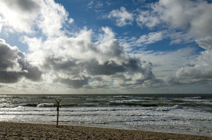 Sylt - Kampen Strand / rotes Kliff