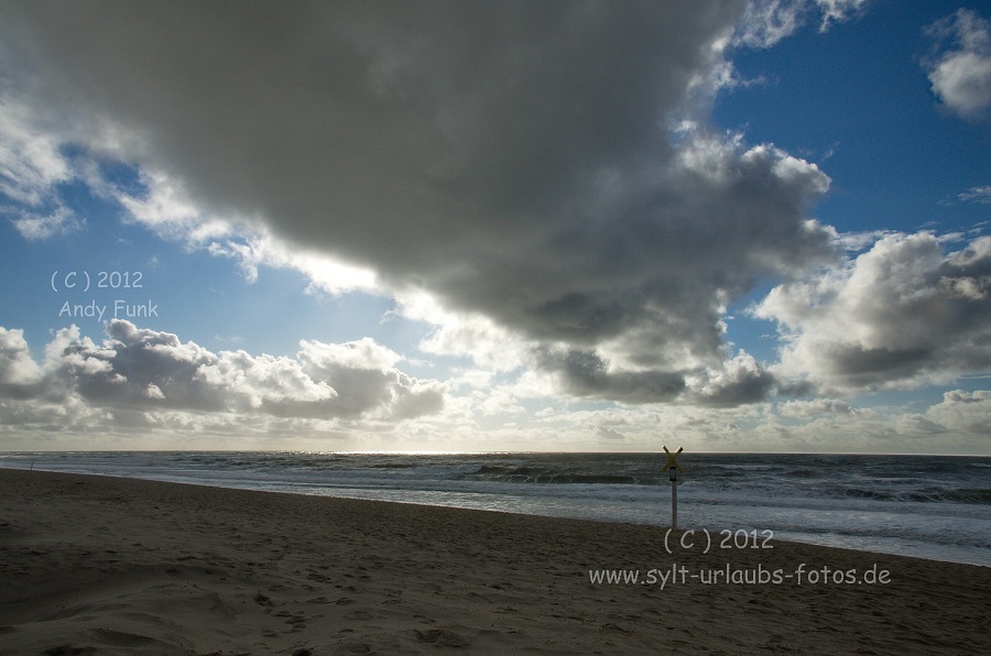 Sylt - Kampen Strand / rotes Kliff