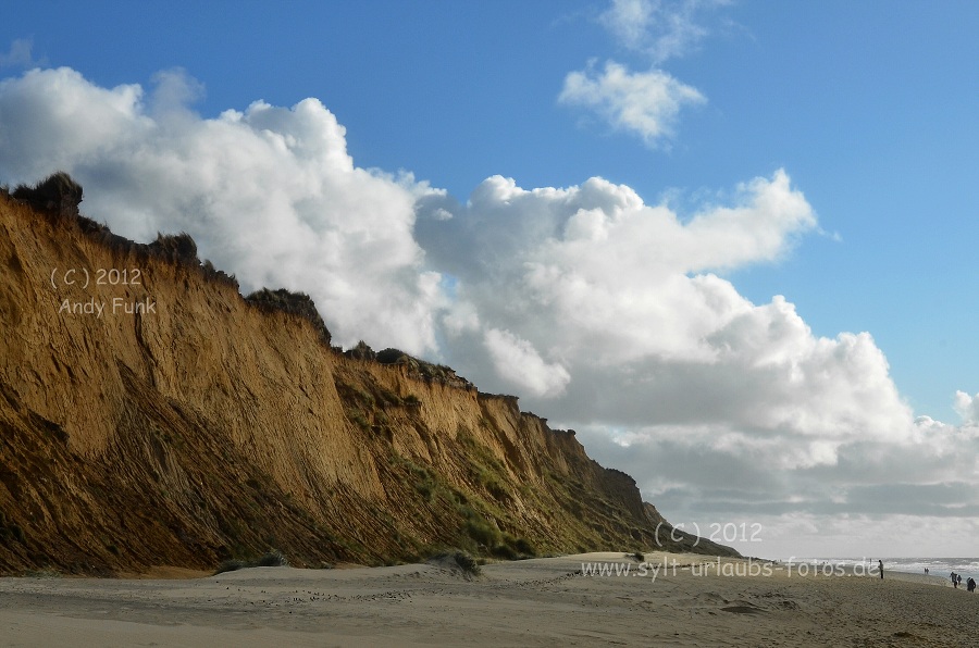 Sylt - Kampen Strand / rotes Kliff