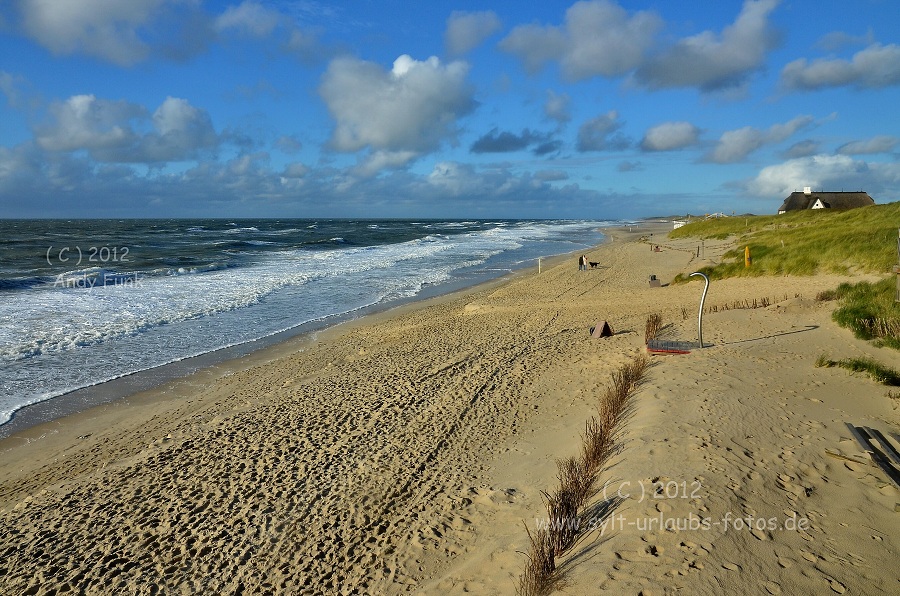 Sylt - Kampen Strand / rotes Kliff