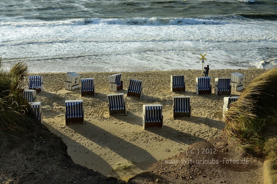 Sylt - Kampen Strand / rotes Kliff