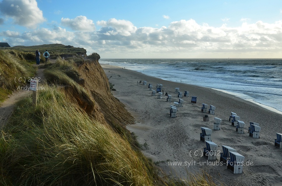 Sylt - Kampen Strand / rotes Kliff