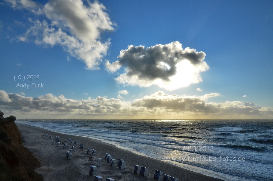 Sylt - Kampen Strand / rotes Kliff