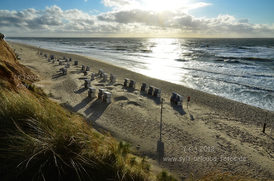 Sylt - Kampen Strand / rotes Kliff