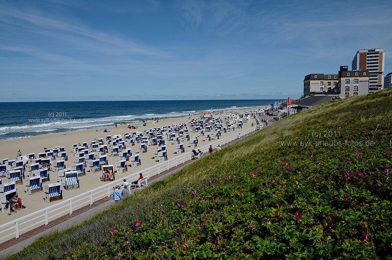 Insel Sylt Westerland Strandfotos