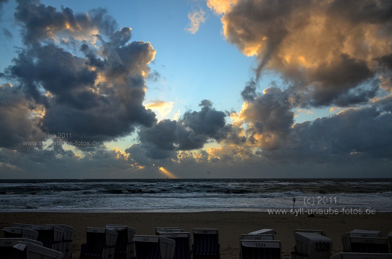 Insel Sylt Westerland Strandfotos