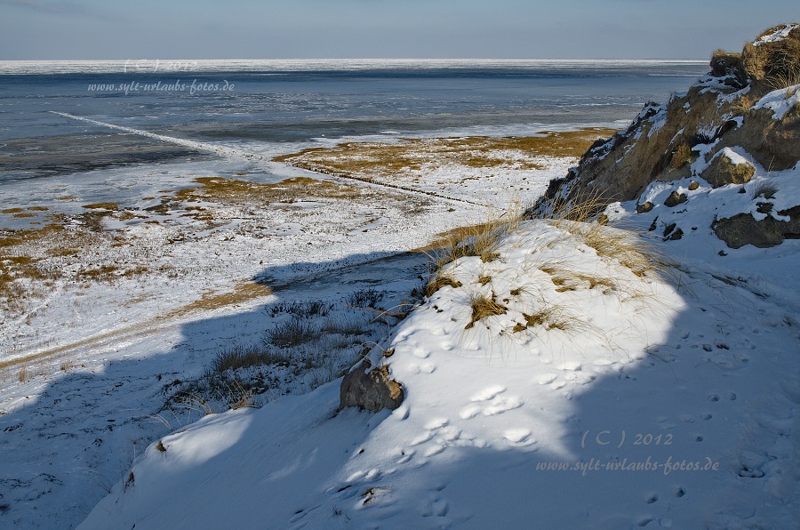 Sylt Winter 2012 - am Morsum Kliff