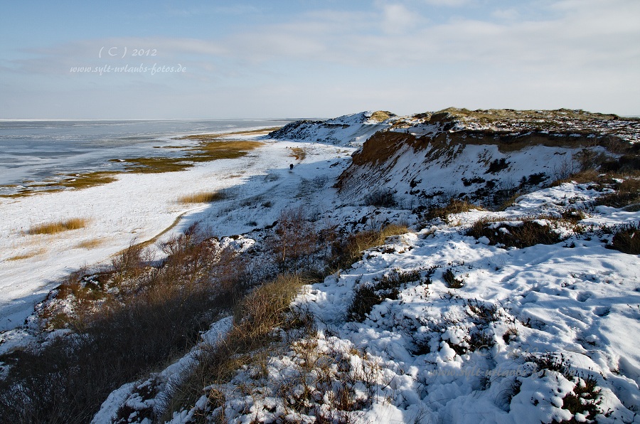 Sylt Winter 2012 - am Morsum Kliff