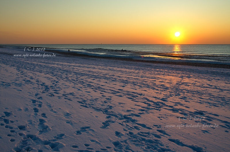 Sylt Winter 2012 - zwischen Westerland und Wenningstedt